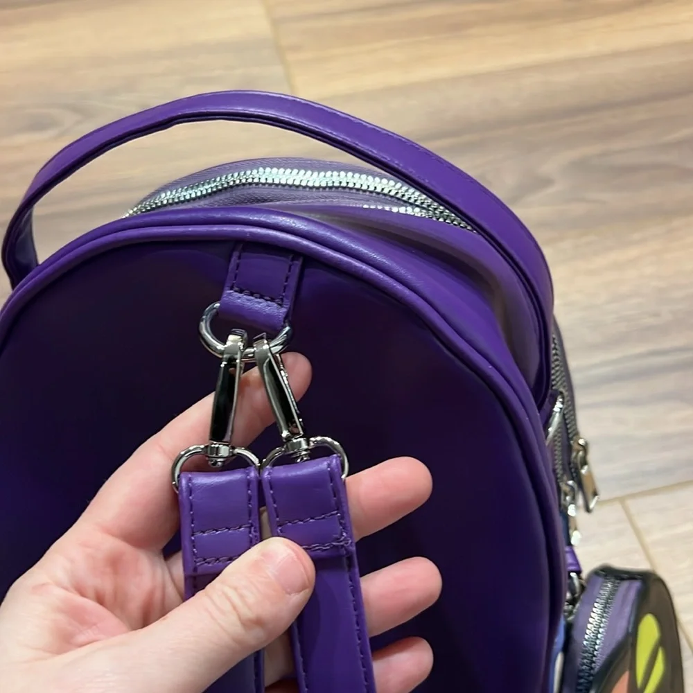 Disney Hocus Pocus Backpack with Cat Coin Purse and Card Holder Wallet